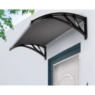 Kapı Üstü Pratik Sundurma 150 X 100 cm Siyah