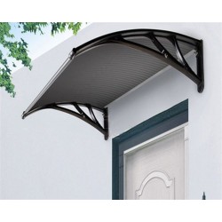 Kapı Üstü Pratik Sundurma 150 X 100 cm Siyah