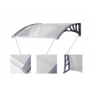 Kapı Üstü Pratik Sundurma 150 X 100 cm Gri