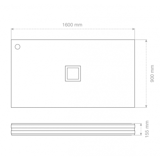 Alüminyum Işıklı Sundurma Korrain Elite Solo Left 160 cm x 90 cm Spotlu - Alüminyum Işıklı Sundurma