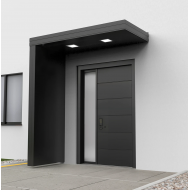 Alüminyum Işıklı Sundurma Korrain Outdoor 220 cm x 90 cm Yan Panel