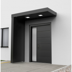 Alüminyum Işıklı Sundurma Korrain Outdoor 220 cm x 90 cm Yan Panel