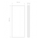 Alüminyum Işıklı Sundurma Korrain Outdoor 220 cm x 90 cm Yan Panel - Alüminyum Işıklı Sundurma