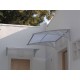 Transpaforza TF STD 1.12 Kapı Üstü Sundurma 240 X 100 Beyaz 3 mm Solid levha