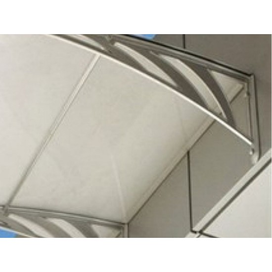 Transpaforza TF STD 1.12 Kapı Üstü Sundurma 240 X 100 Beyaz 3 mm Solid levha