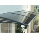 Transpaforza TF STD 1.12 Kapı Üstü Sundurma 360 X 100 Gri 3 mm Solid levha