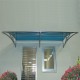 TF Prolüx HL 15.9 Yüksek Taşıma Kapasiteli ( 100 kg /m2 ) Alüminyum Ayaklı Sundurma 180 X 150 Mavi