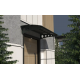 Metal Taşıyıcılı Kapı Üstü Pratik Sundurma Antrasit - Siyah Levha 300 x 150 Md1 - Metal Taşıyıcı Kapı Üstü Pratik Sundurma