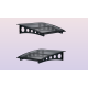 Metal Taşıyıcılı Kapı Üstü Pratik Sundurma Antrasit - Şeffaf Levha 120 x 120 Md1 - Metal Taşıyıcı Kapı Üstü Pratik Sundurma