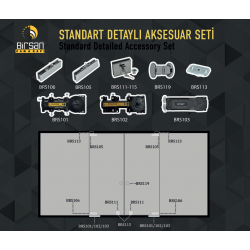 Birsan Hidrolik Motor Standart Detaylı Yer Hidroliği BRS 102-STD