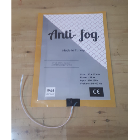 Ayna Buğu Önleyici Rezistans 110 V - 220 V AC  Dikdörtgen  50x100 cm - Ayna Buğu Önleyici Rezistans