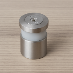 Noktasal Cam Tutucu Paslanmaz 40x30 mm