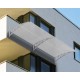 Kapı Pencere Üstü Pratik Sundurma 300 X 100 cm Gri