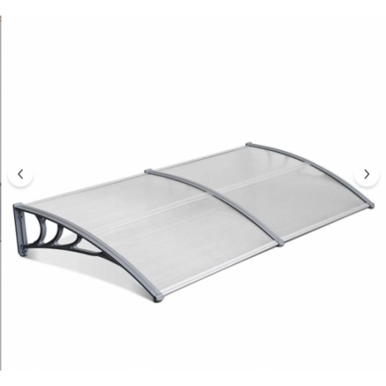 Kapı Pencere Üstü Pratik Sundurma 200 X 80 Gri