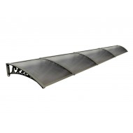 Pratik Sundurma Kapı Pencere Üstü 100x600 cm Bronz 6 mm Levhalı