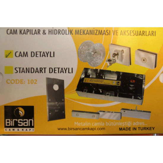 Birsan Hidrolik Motor Cam Detaylı Yer Hidroliği BRS 101-CAM