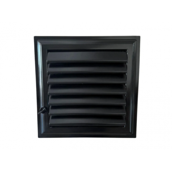 40x40 Siyah Plastik Banyo Menfezi – Havalandırma Menfezi