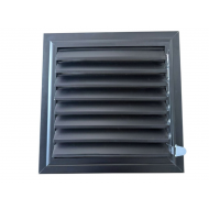 Antrasit Gri Alüminyum 50x50 cm Menfez Banyo Havalandırma Menfezi